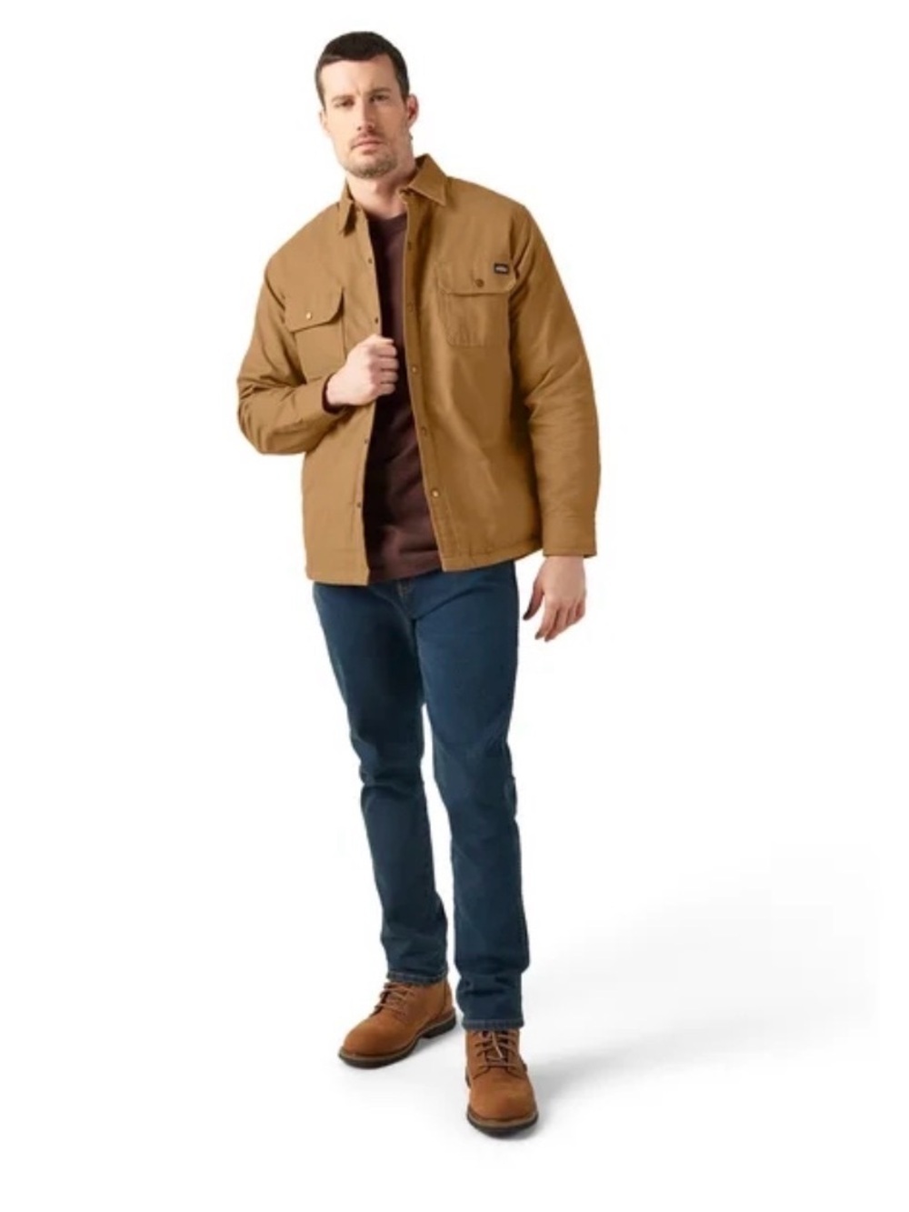 New without tags, Genuine Dickies Men's Canvas Quilted Shirt Jacket